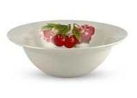 Миска глуб.кругл.d-17,5см, 400мл Вишенки 12/72 см7-3115