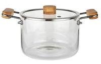 Кастрюля 3,5л термост.стекло дер/мет/руч AST-006-D-04Z /2/