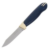 Нож для чистки овощей Multicolor 7,5см синий с бел.23511/213-TR /12/