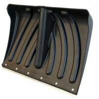 Лопата снег.Крепышок 465*340 оц.планка на заклепках ЦВЕТНАЯ (д35мм)