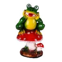 Изд-е гипс."Лягушка на мухоморе" 182
